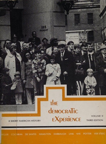 Cover of The Democratic Experience