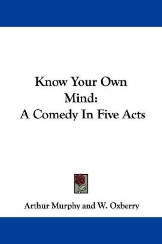 Cover of Know your own mind