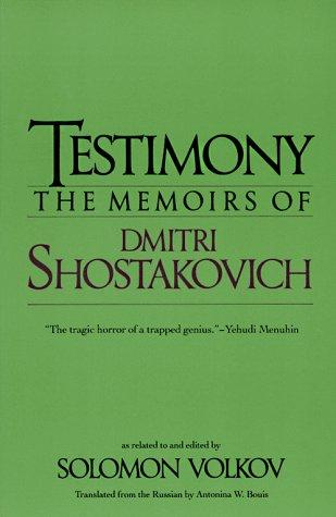 Cover of Testimony