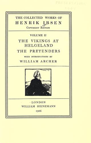 Cover of Samlede Vaerker