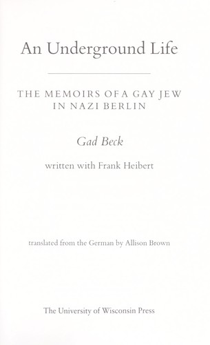 Cover of Und Gad ging zu David