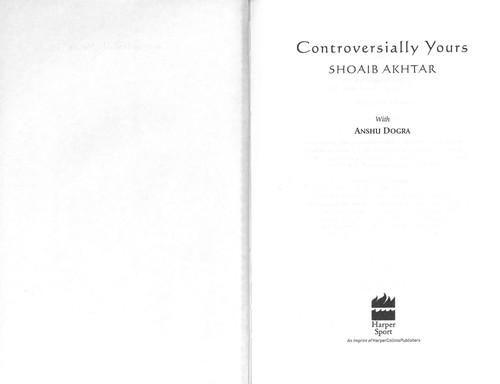 Cover of Controversially yours