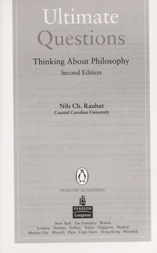 Cover of Ultimate questions