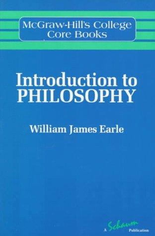 Cover of Introduction to philosophy