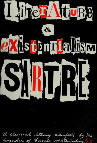 Cover of Literature & existentialism
