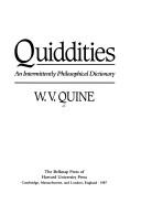 Cover of Quiddities