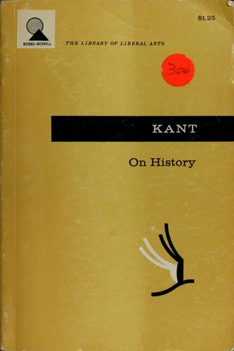 Cover of On history