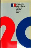 Cover of Le Balcon