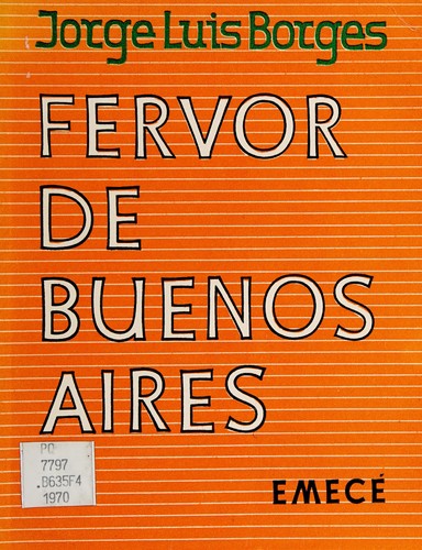Cover of Fervor de Buenos Aires