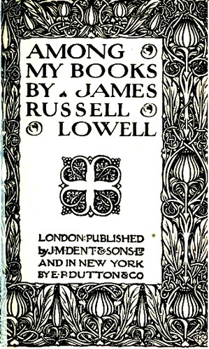 Cover of Among my books