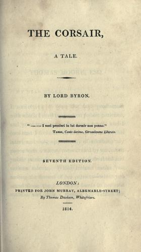 Cover of The corsair