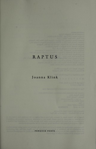 Cover of Raptus