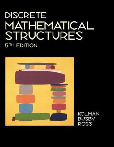 Cover of Discrete Mathematical Structures