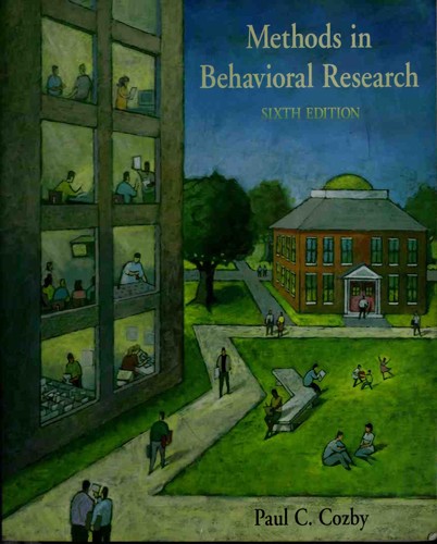 Cover of Methods in behavioral research