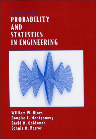 Cover of Probability and statistics in engineering