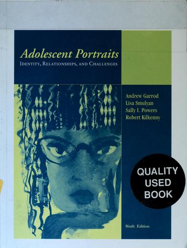 Cover of Adolescent portraits