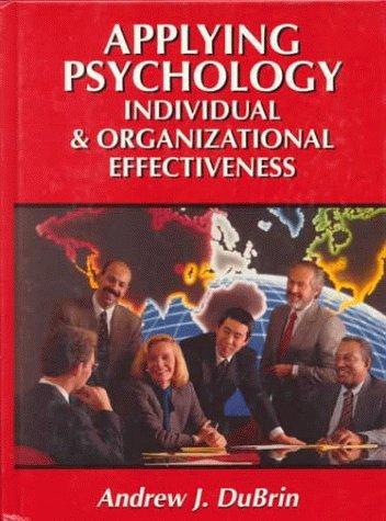 Cover of Applying Psychology