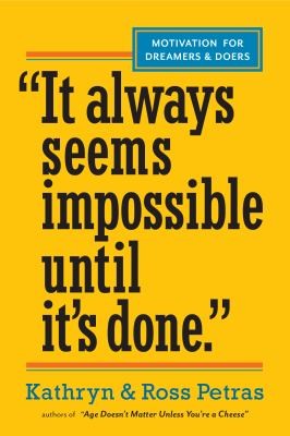 Cover of It Always Seems Impossible Until Its Done