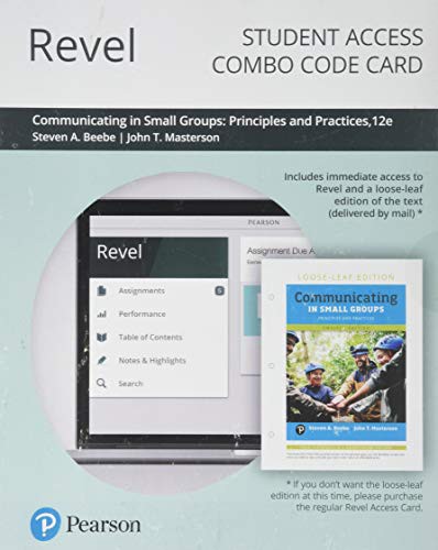 Cover of Communicating in small groups