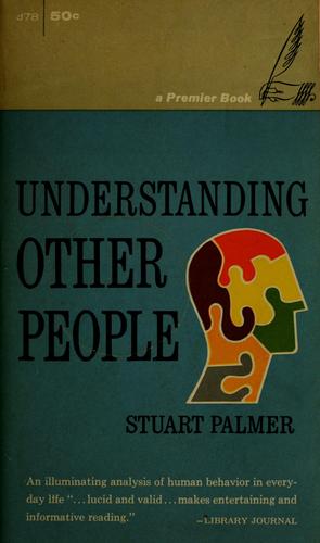 Cover of Understanding other people