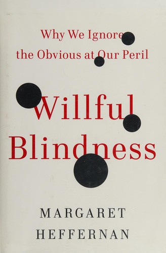 Cover of Willful blindness