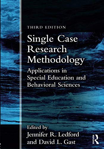 Cover of Single Case Research Methodology
