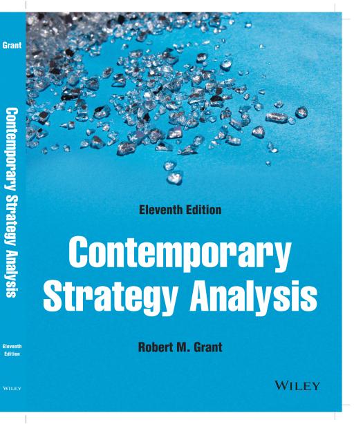 Cover of Contemporary Strategy Analysis