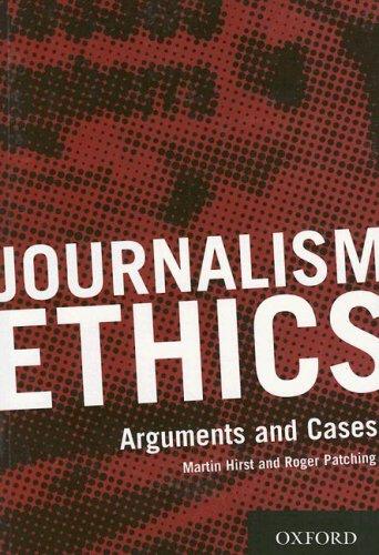 Cover of Journalism ethics