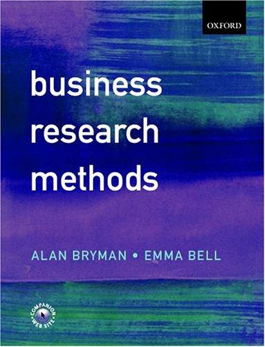 Cover of Business Research Methods