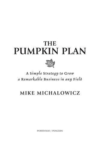 Cover of The pumpkin plan