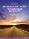 Cover of Research methods for business students
