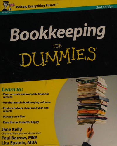 Cover of Bookkeeping for dummies