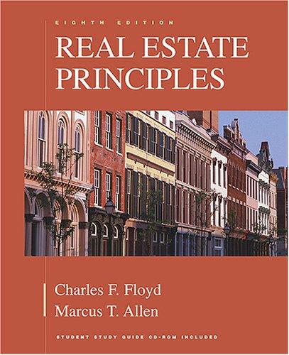Cover of Real estate principles
