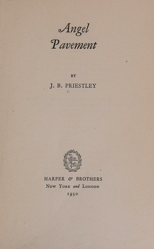 Cover of Angel Pavement