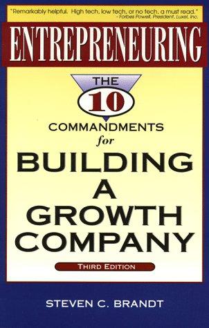 Cover of Entrepreneuring