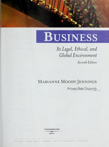 Cover of Business
