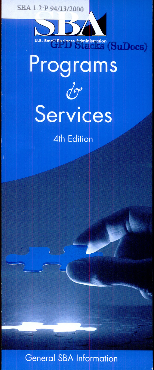 Cover of Programs & services