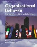 Cover of Organizational behavior