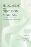 Cover of Judgment and decision making