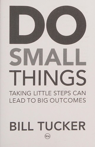 Cover of Do small things