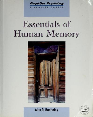 Cover of Essentials of human memory