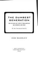 Cover of The dumbest generation