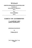 Cover of Lanzelet