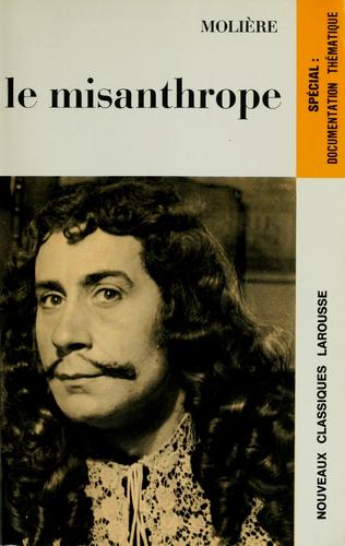 Cover of Le misanthrope