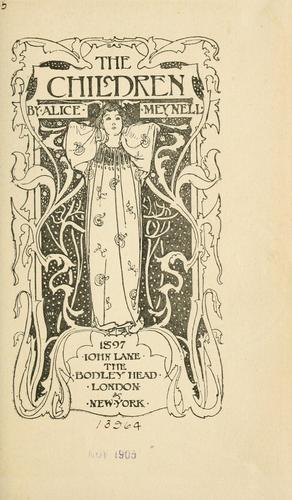 Cover of The children