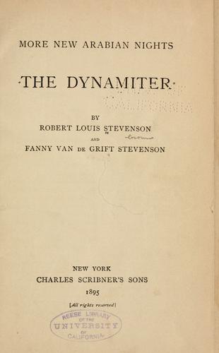 Cover of The  dynamiter