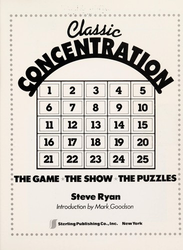 Cover of Classic Concentration