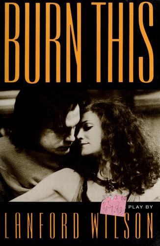 Cover of Burn this