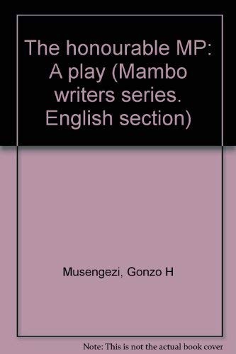 Cover of The honourable MP