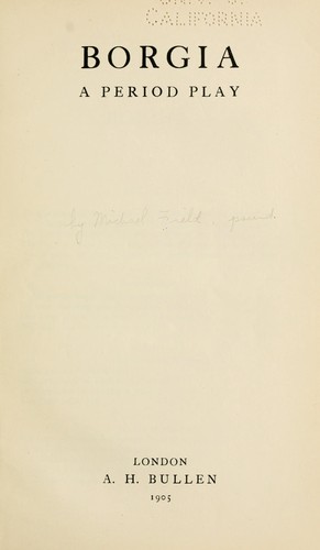 Cover of Borgia